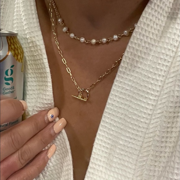 🌌Real Fresh Water Pearl Layered Necklace - Picture 12 of 15